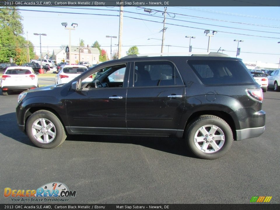 2013 GMC Acadia SLE AWD Carbon Black Metallic / Ebony Photo #9