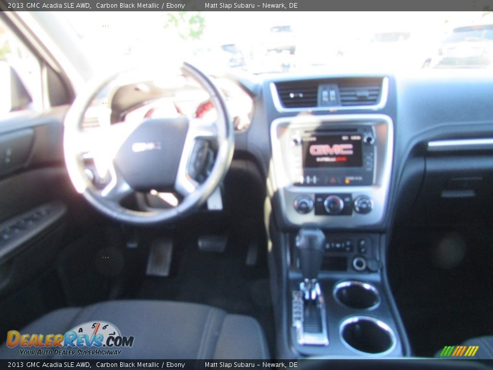 2013 GMC Acadia SLE AWD Carbon Black Metallic / Ebony Photo #10