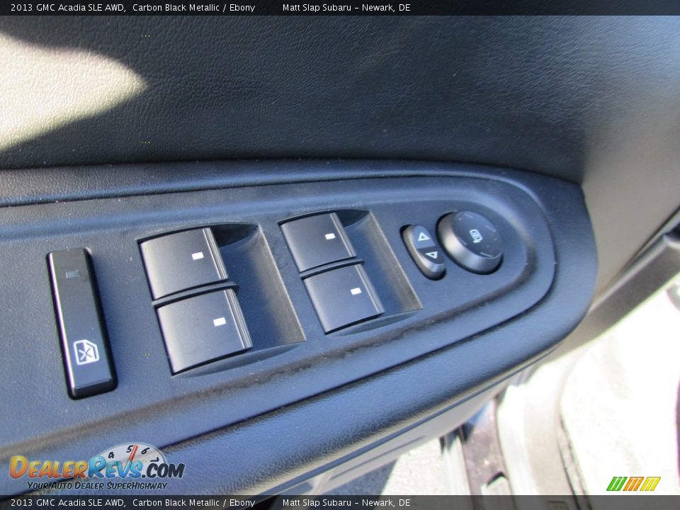 2013 GMC Acadia SLE AWD Carbon Black Metallic / Ebony Photo #15
