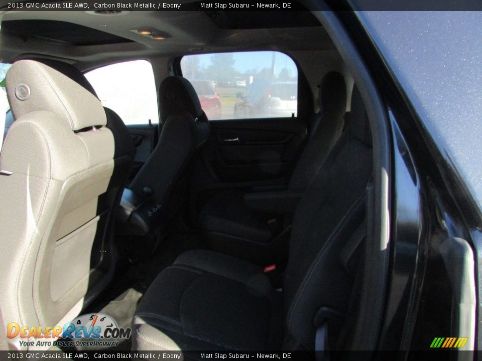 2013 GMC Acadia SLE AWD Carbon Black Metallic / Ebony Photo #21
