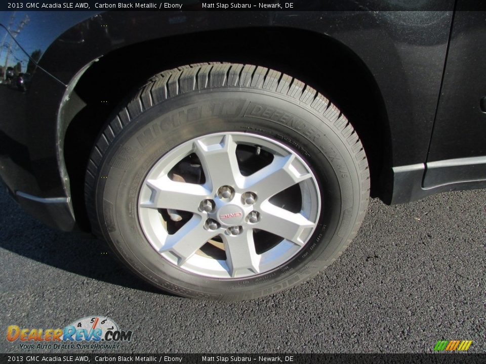 2013 GMC Acadia SLE AWD Carbon Black Metallic / Ebony Photo #22