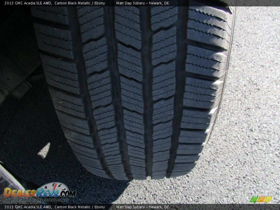 2013 GMC Acadia SLE AWD Carbon Black Metallic / Ebony Photo #23