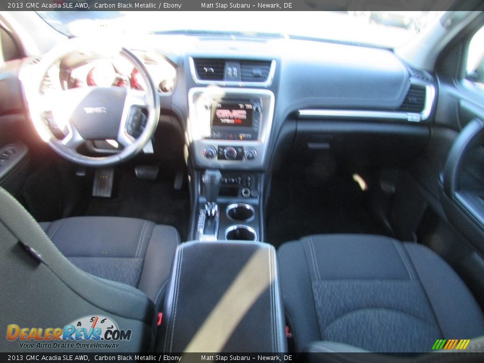2013 GMC Acadia SLE AWD Carbon Black Metallic / Ebony Photo #24