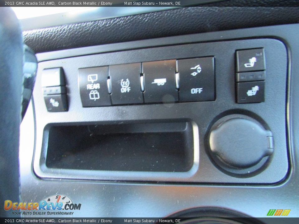 2013 GMC Acadia SLE AWD Carbon Black Metallic / Ebony Photo #26