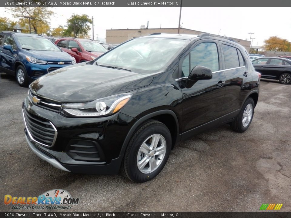 2020 Chevrolet Trax LT AWD Mosaic Black Metallic / Jet Black Photo #1