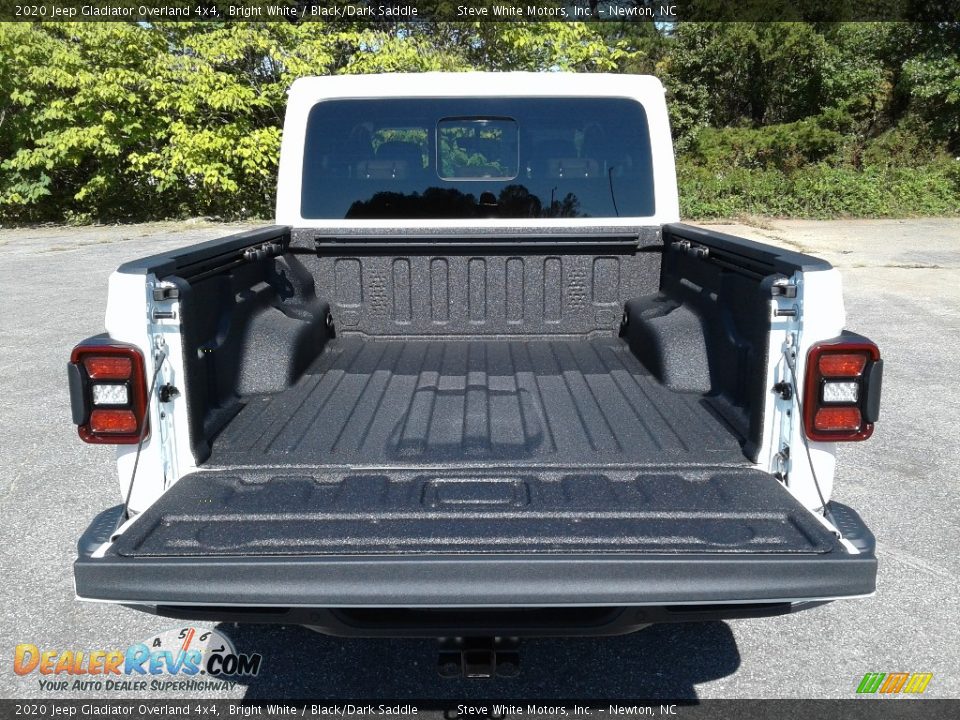 2020 Jeep Gladiator Overland 4x4 Bright White / Black/Dark Saddle Photo #12