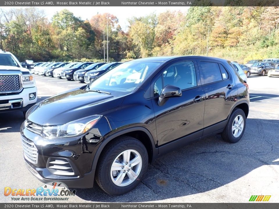 Mosaic Black Metallic 2020 Chevrolet Trax LS AWD Photo #1