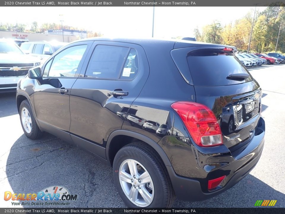 2020 Chevrolet Trax LS AWD Mosaic Black Metallic / Jet Black Photo #3