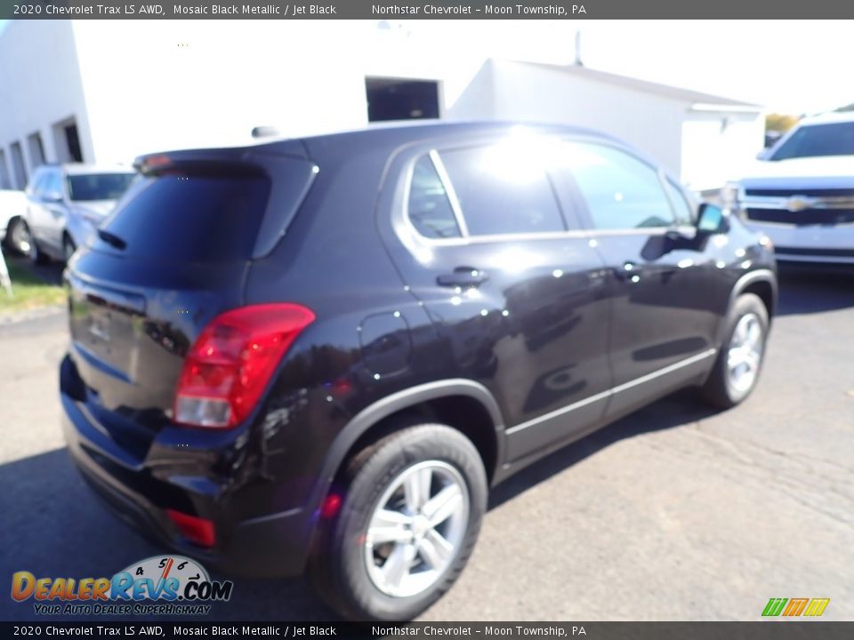 2020 Chevrolet Trax LS AWD Mosaic Black Metallic / Jet Black Photo #5