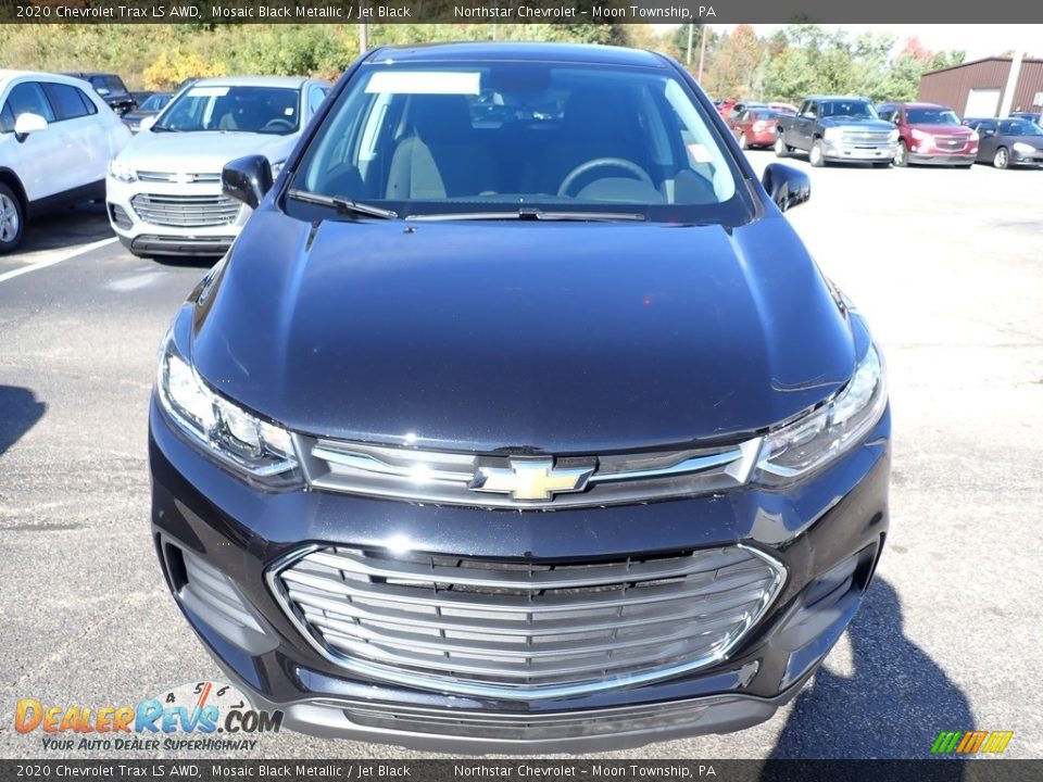 2020 Chevrolet Trax LS AWD Mosaic Black Metallic / Jet Black Photo #8