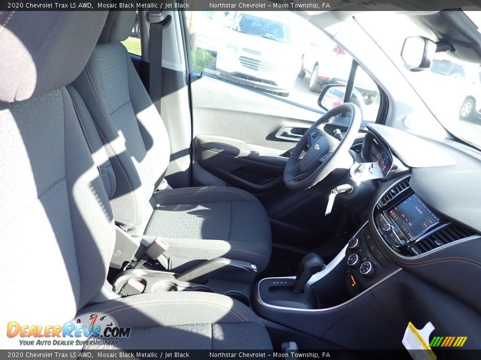 2020 Chevrolet Trax LS AWD Mosaic Black Metallic / Jet Black Photo #10