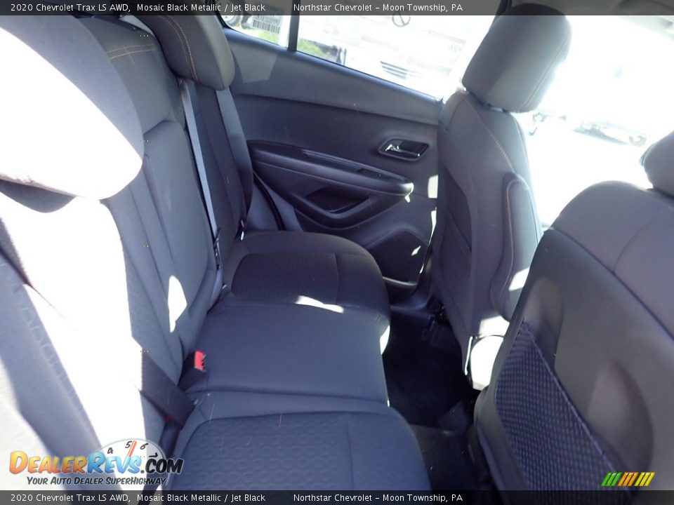 2020 Chevrolet Trax LS AWD Mosaic Black Metallic / Jet Black Photo #12