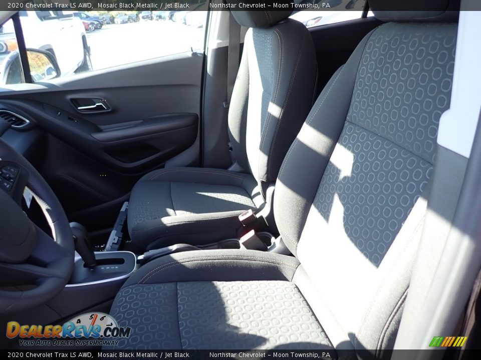 2020 Chevrolet Trax LS AWD Mosaic Black Metallic / Jet Black Photo #13