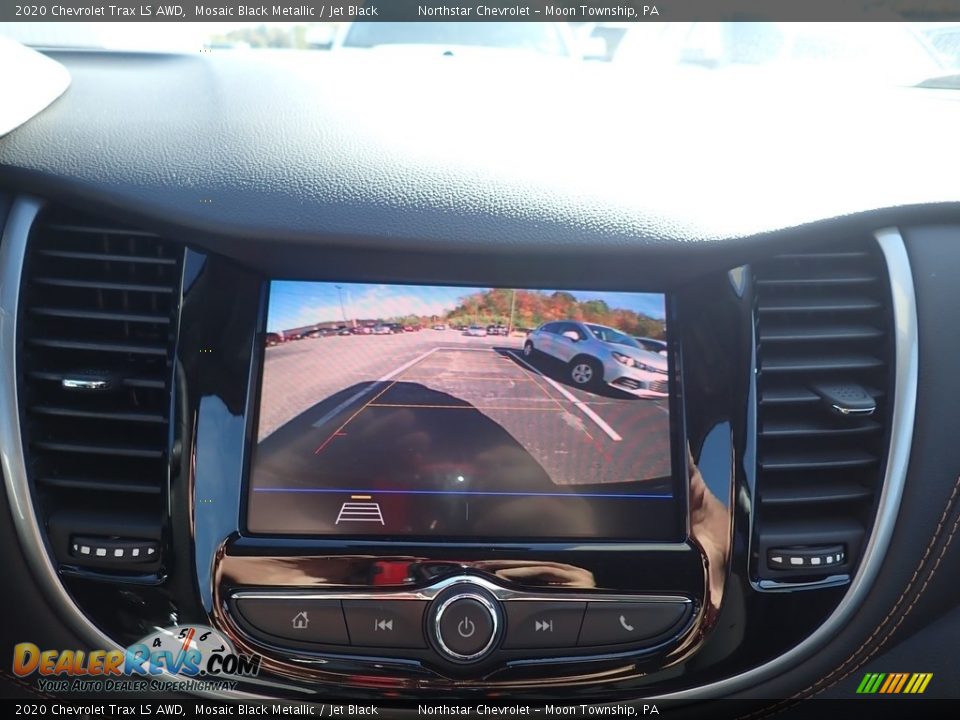 2020 Chevrolet Trax LS AWD Mosaic Black Metallic / Jet Black Photo #17