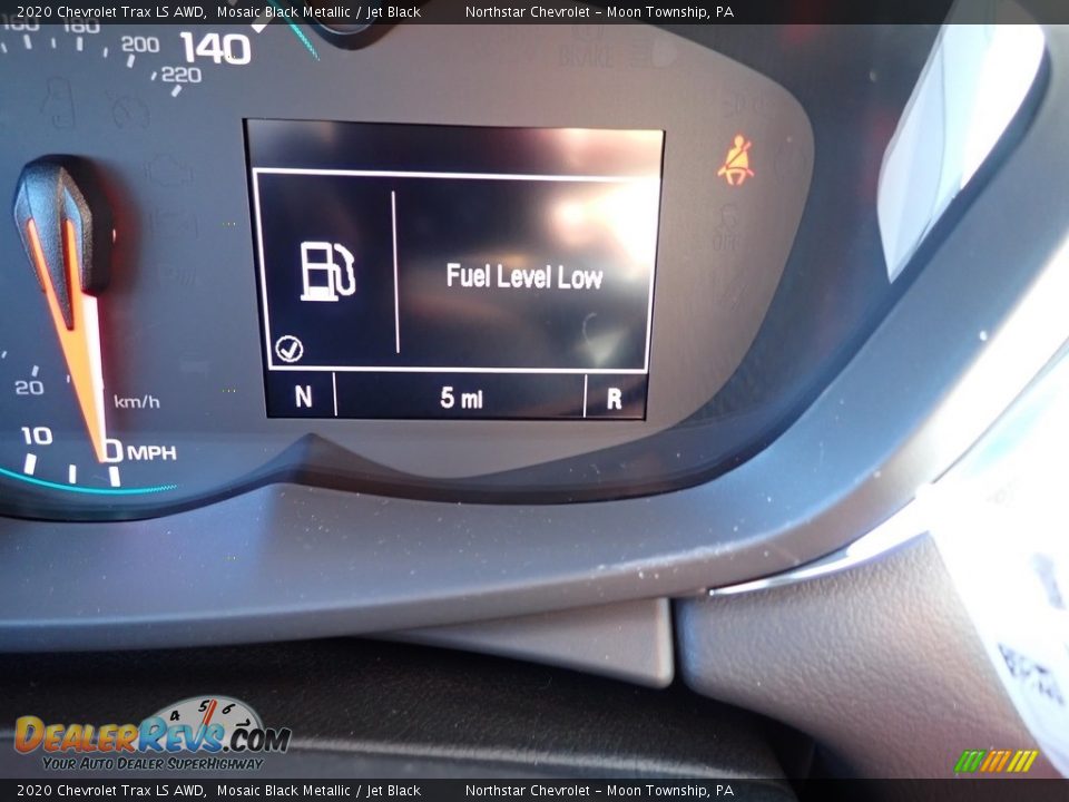 2020 Chevrolet Trax LS AWD Mosaic Black Metallic / Jet Black Photo #20