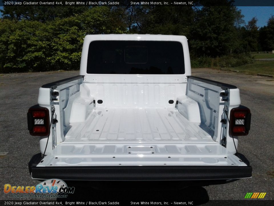 2020 Jeep Gladiator Overland 4x4 Bright White / Black/Dark Saddle Photo #12