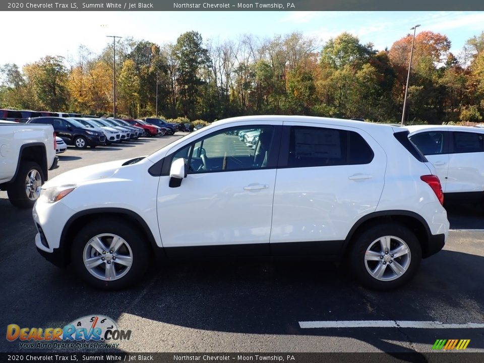 2020 Chevrolet Trax LS Summit White / Jet Black Photo #2