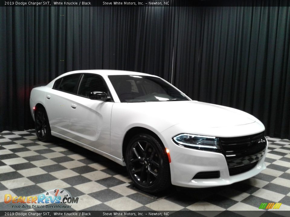 2019 Dodge Charger SXT White Knuckle / Black Photo #4