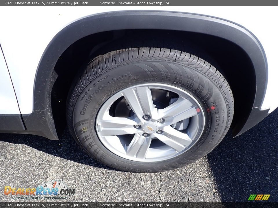 2020 Chevrolet Trax LS Summit White / Jet Black Photo #8