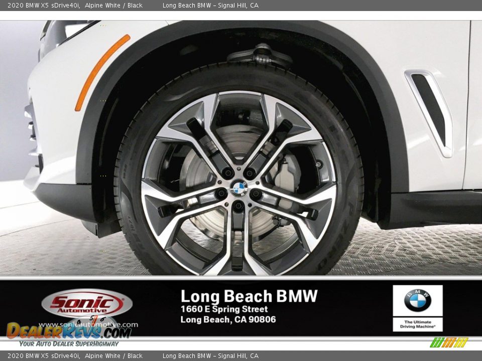 2020 BMW X5 sDrive40i Alpine White / Black Photo #9