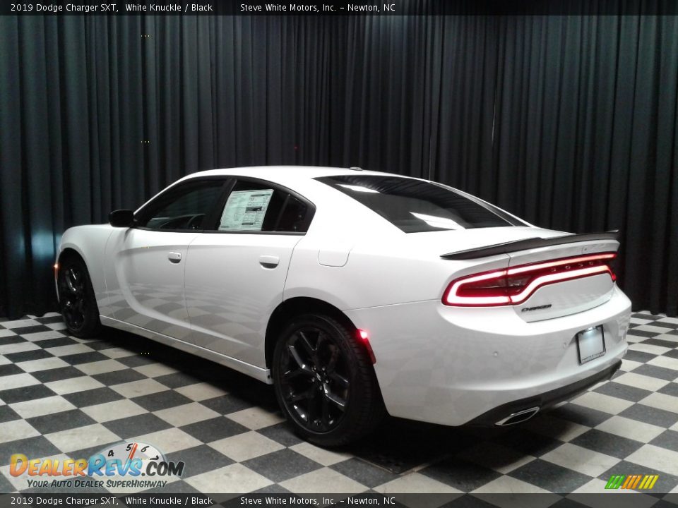 2019 Dodge Charger SXT White Knuckle / Black Photo #8