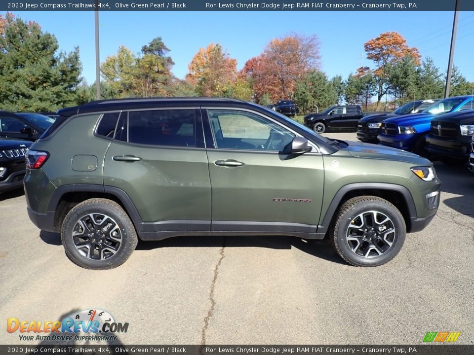 Olive Green Pearl 2020 Jeep Compass Trailhawk 4x4 Photo #6