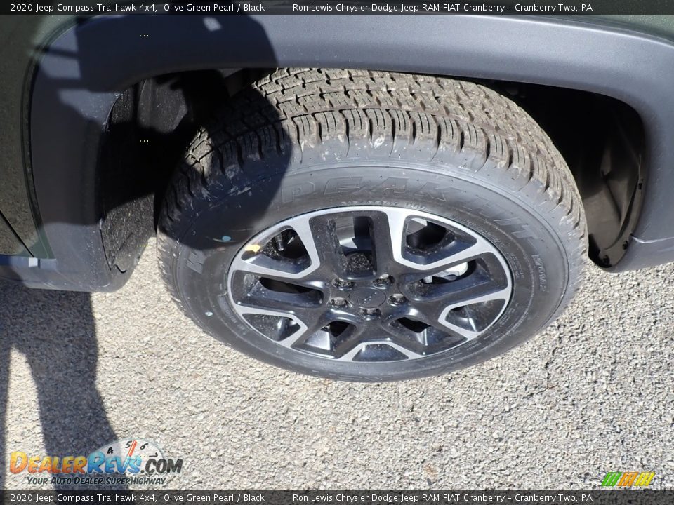 2020 Jeep Compass Trailhawk 4x4 Olive Green Pearl / Black Photo #9