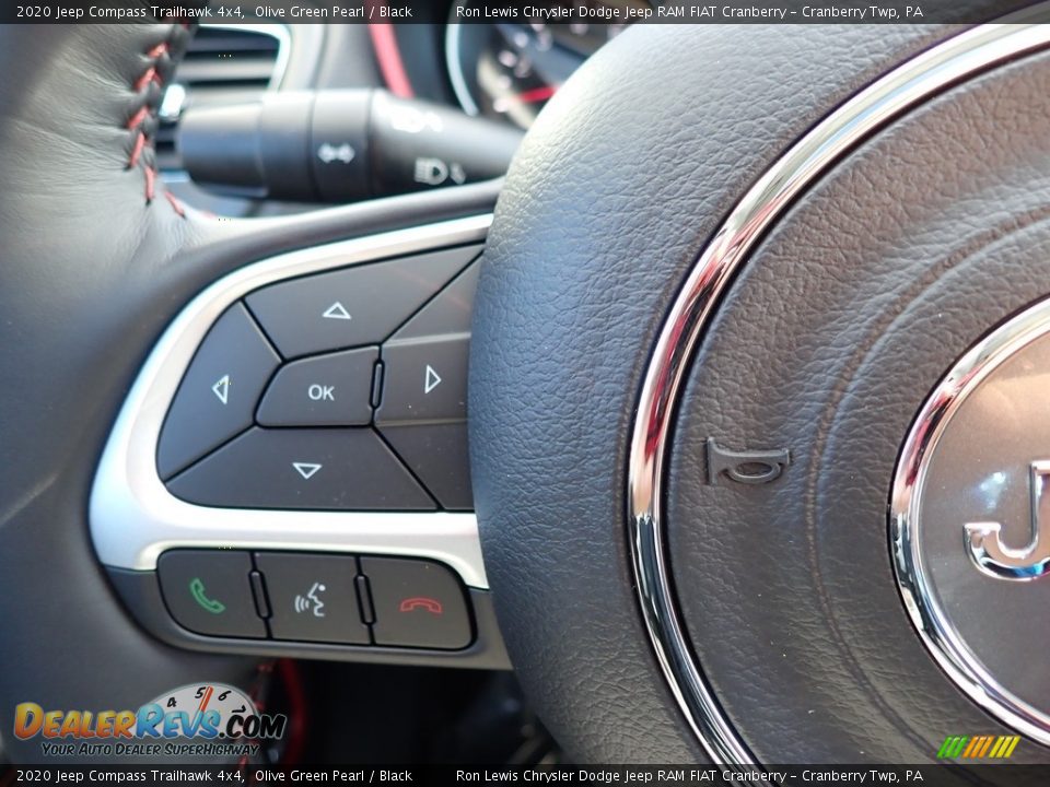 2020 Jeep Compass Trailhawk 4x4 Steering Wheel Photo #18