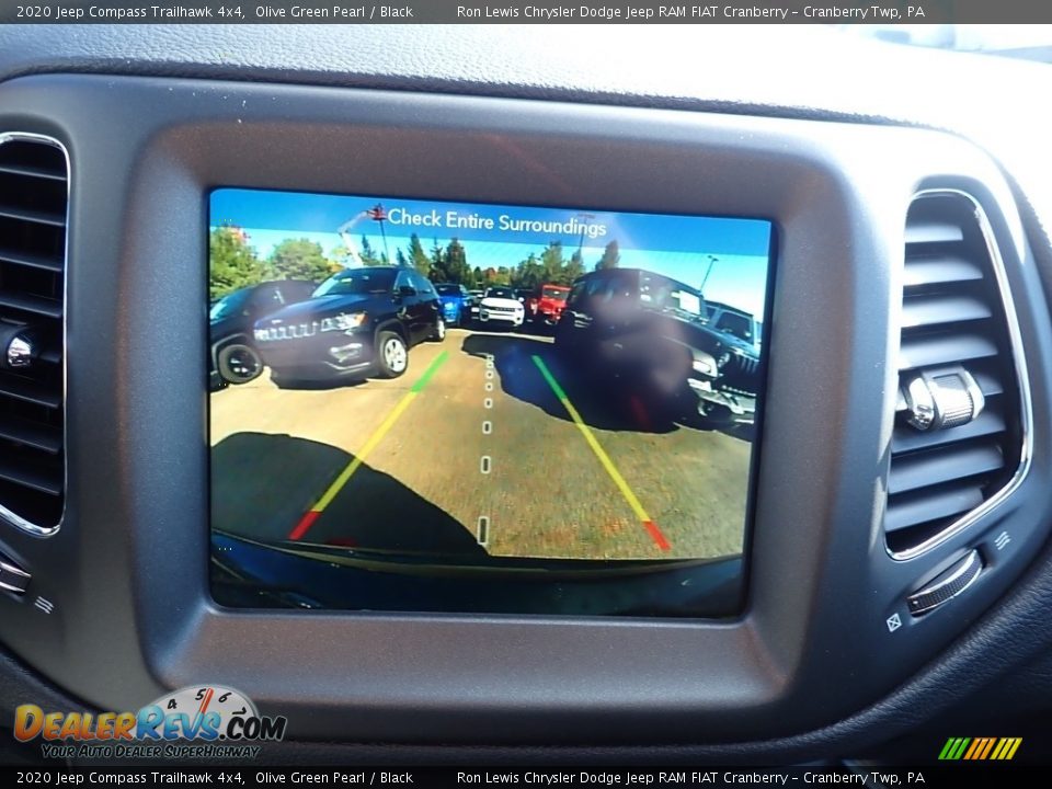 2020 Jeep Compass Trailhawk 4x4 Olive Green Pearl / Black Photo #20