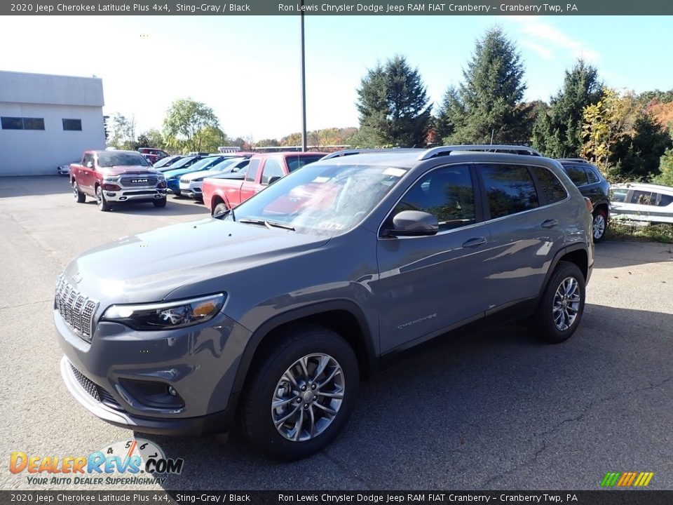 2020 Jeep Cherokee Latitude Plus 4x4 Sting-Gray / Black Photo #1