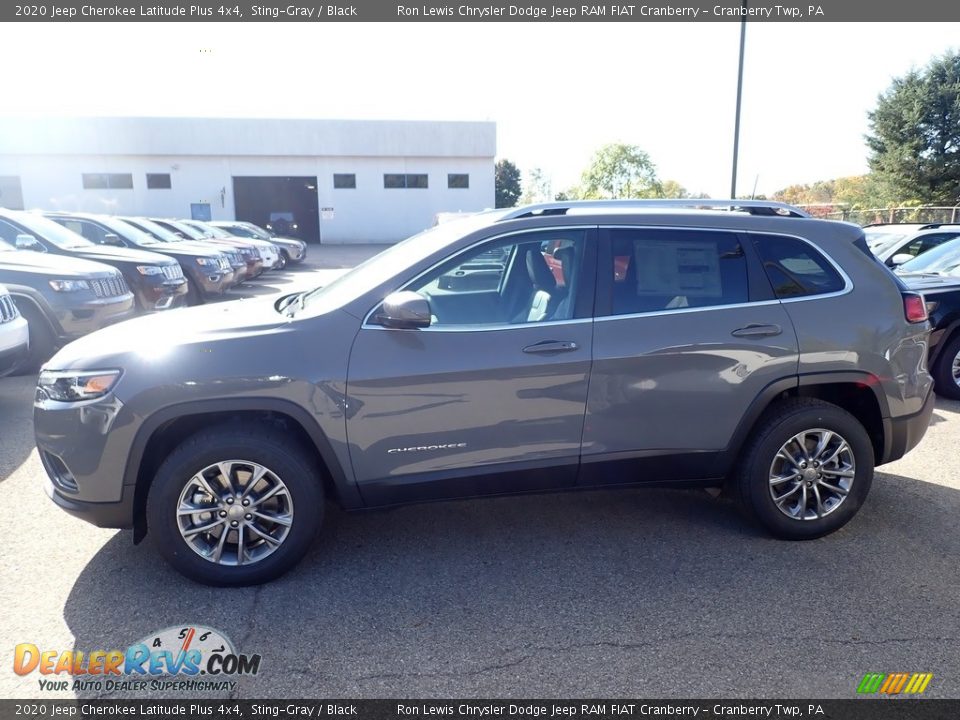 2020 Jeep Cherokee Latitude Plus 4x4 Sting-Gray / Black Photo #2