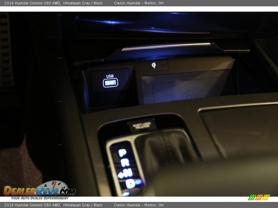 2019 Hyundai Genesis G80 AWD Himalayan Gray / Black Photo #20