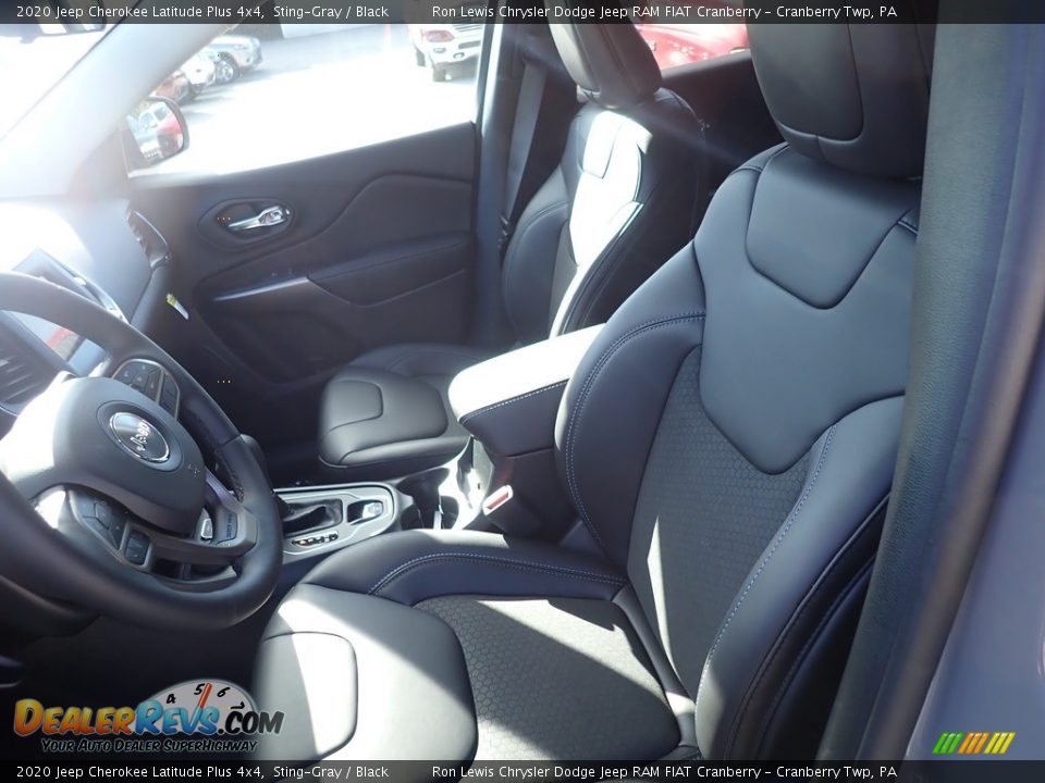 2020 Jeep Cherokee Latitude Plus 4x4 Sting-Gray / Black Photo #15