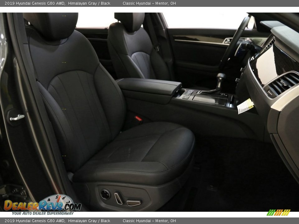 2019 Hyundai Genesis G80 AWD Himalayan Gray / Black Photo #21