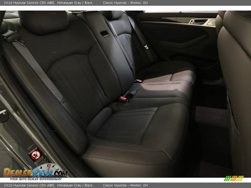 2019 Hyundai Genesis G80 AWD Himalayan Gray / Black Photo #22