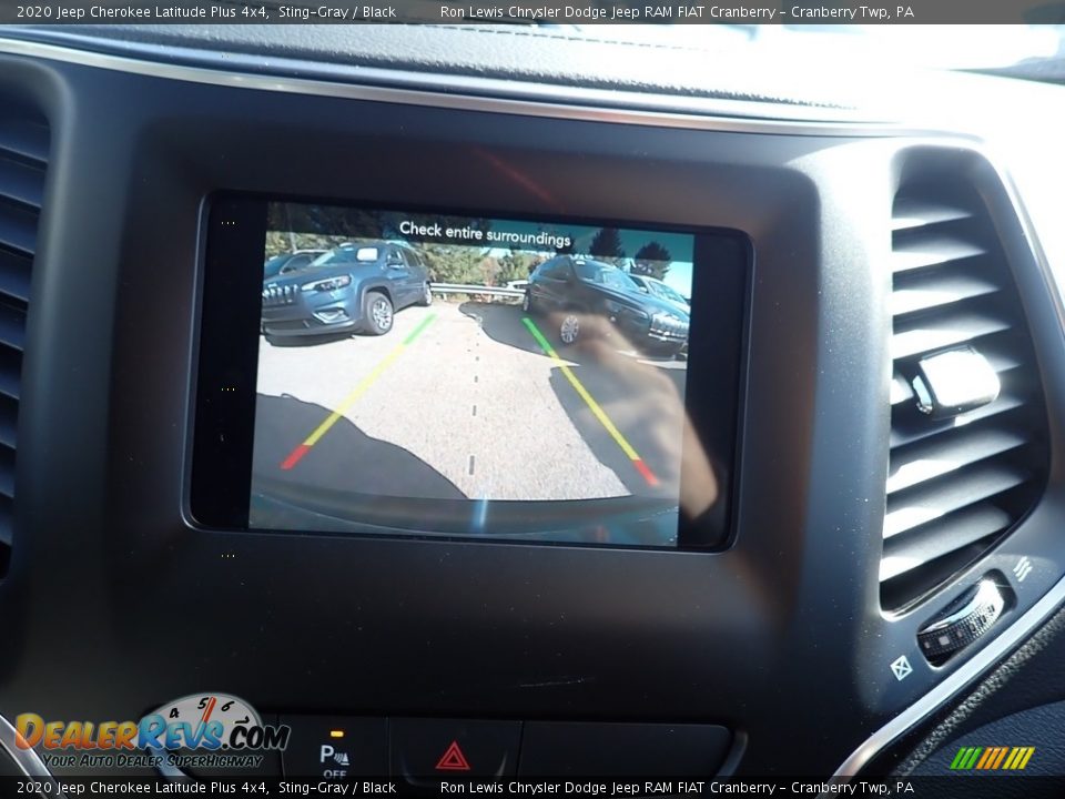 2020 Jeep Cherokee Latitude Plus 4x4 Sting-Gray / Black Photo #17