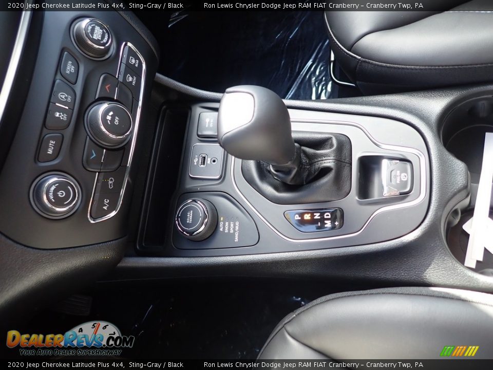 2020 Jeep Cherokee Latitude Plus 4x4 Sting-Gray / Black Photo #20