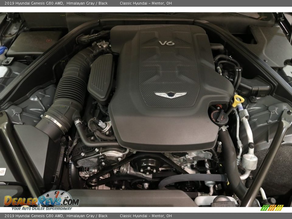 2019 Hyundai Genesis G80 AWD 3.8 Liter GDI DOHC 24-Valve D-CVVT V6 Engine Photo #29