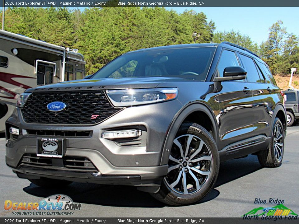 2020 Ford Explorer ST 4WD Magnetic Metallic / Ebony Photo #1