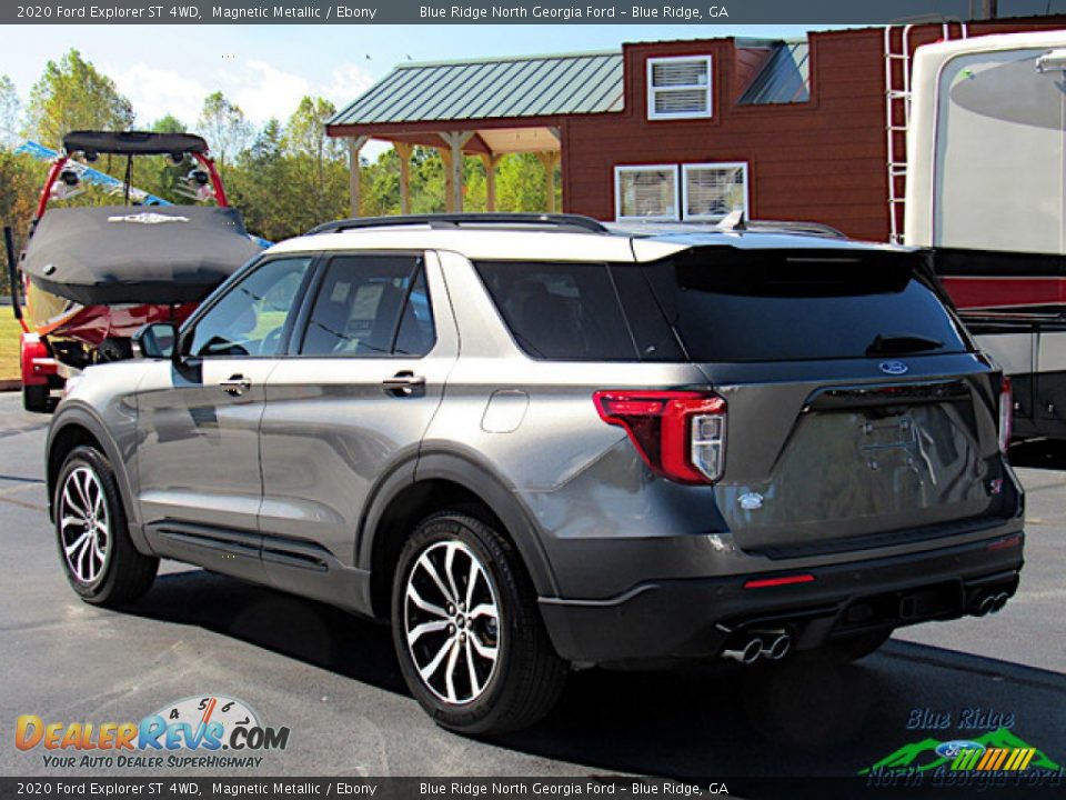 2020 Ford Explorer ST 4WD Magnetic Metallic / Ebony Photo #3