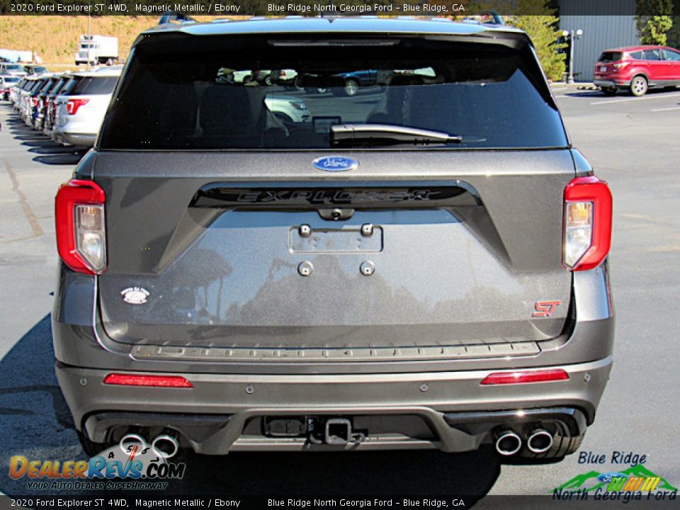 2020 Ford Explorer ST 4WD Magnetic Metallic / Ebony Photo #4