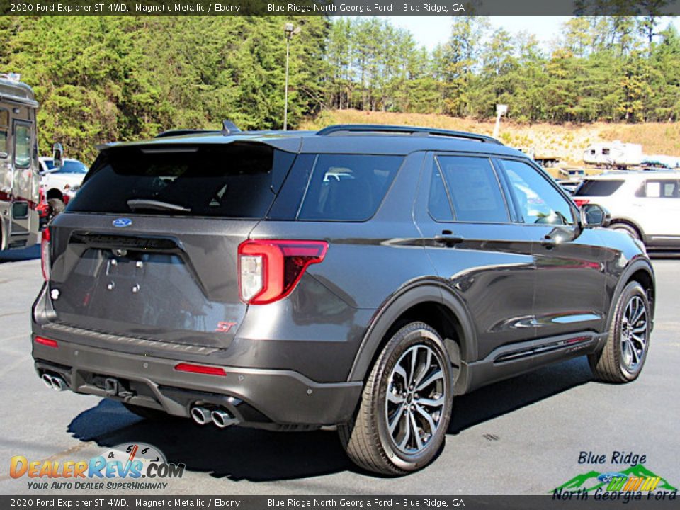 2020 Ford Explorer ST 4WD Magnetic Metallic / Ebony Photo #5