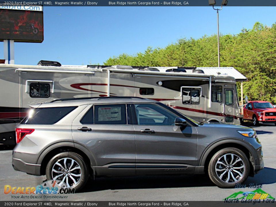 2020 Ford Explorer ST 4WD Magnetic Metallic / Ebony Photo #6