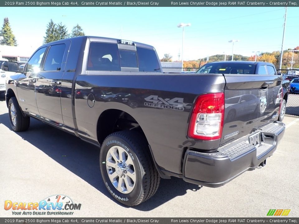 2019 Ram 2500 Bighorn Mega Cab 4x4 Granite Crystal Metallic / Black/Diesel Gray Photo #3