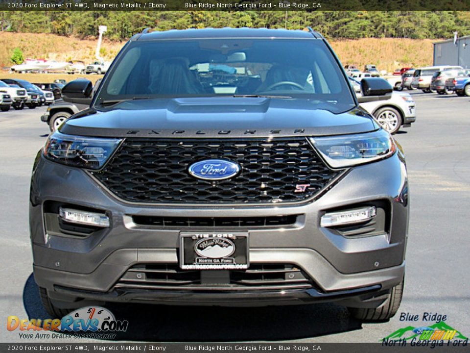 2020 Ford Explorer ST 4WD Magnetic Metallic / Ebony Photo #8