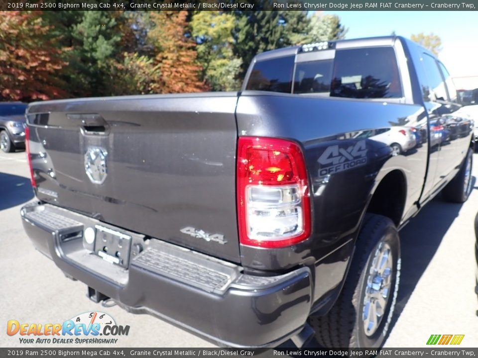 2019 Ram 2500 Bighorn Mega Cab 4x4 Granite Crystal Metallic / Black/Diesel Gray Photo #5