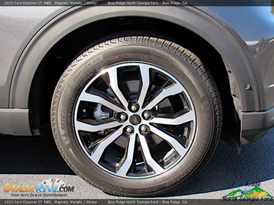 2020 Ford Explorer ST 4WD Magnetic Metallic / Ebony Photo #9