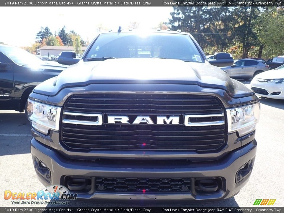 2019 Ram 2500 Bighorn Mega Cab 4x4 Granite Crystal Metallic / Black/Diesel Gray Photo #7