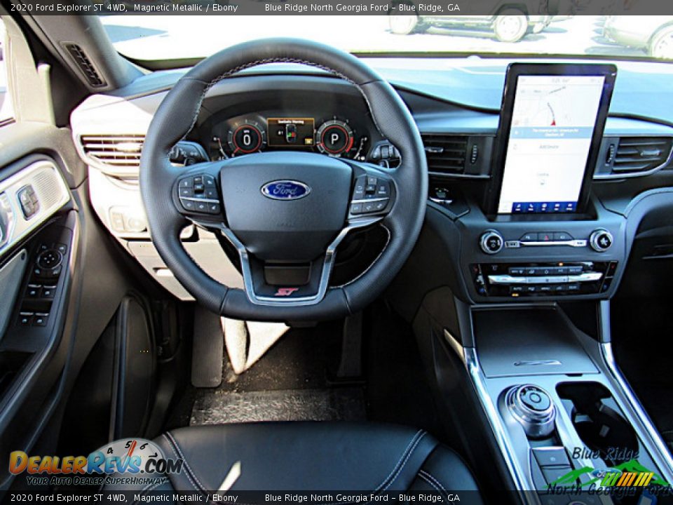 2020 Ford Explorer ST 4WD Magnetic Metallic / Ebony Photo #16