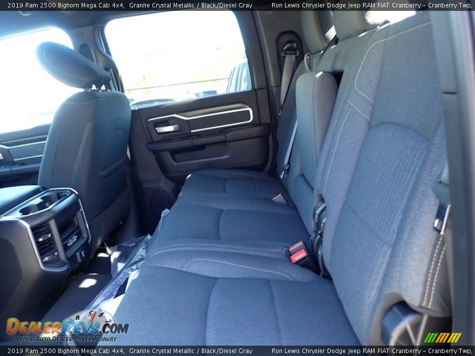 2019 Ram 2500 Bighorn Mega Cab 4x4 Granite Crystal Metallic / Black/Diesel Gray Photo #12
